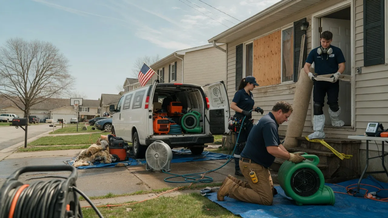 Water Damage Restoration in Liberty Center, IA near me